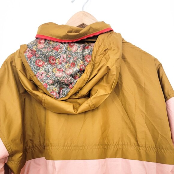 The Great. Eddie Bauer Colorblock Hooded Lightweight Jacket Small - Picture 6 of 8